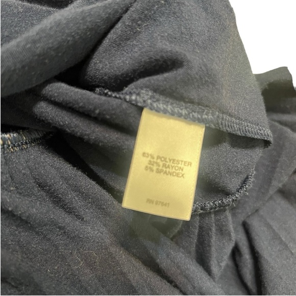 J Jill blue pleated tunic blouse  1x - Picture 7 of 8